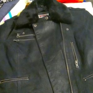 Girls leather jacket